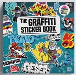 The graffiti sticker book