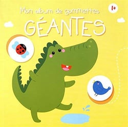 Mon album de gommettes géantes - 1+