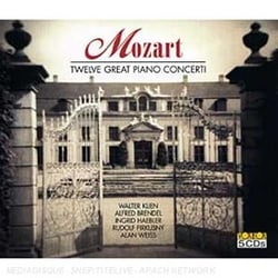 Concertos pour piano n°17,18, 21, 23, 24, 26, 27, 22, 25,19, 20, 10