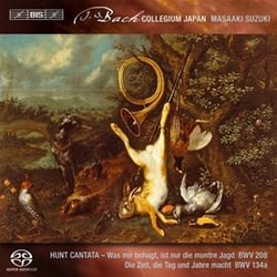 Sinfonia bwv 1046a/1, cantate de la chasse, bwv 208 et autres oeuvres