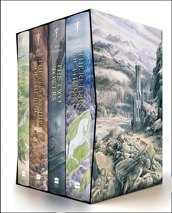 THE HOBBIT & THE LORD OF THE RINGS BOXED SET - ILLUSTRATED EDITION