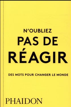 N'oubliez pas de réagir
