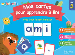 Mes cartes pour apprendre à lire avec Léon le hérisson