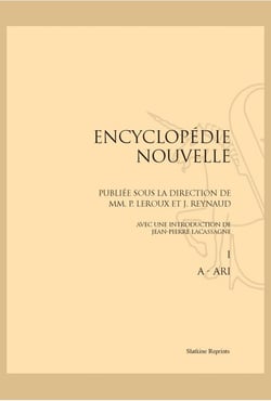 Encyclopédie nouvelle (1835-1841)