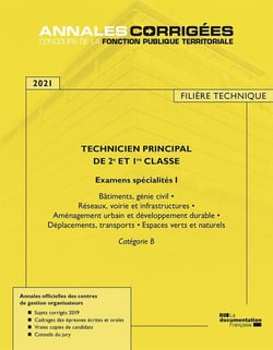 Technicien principal de 1re et 2e classe - examens spécialité I