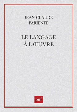 Le langage à l'oeuvre