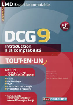 Dcg 9 - introduction à la comptabilité - manuel (9e édition)