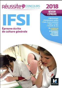 Réussite concours : IFSI épreuve écrite de culture générale (édition 2018)