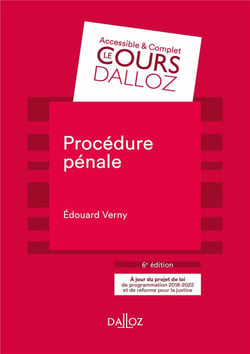 Procédure pénale (6e édition)