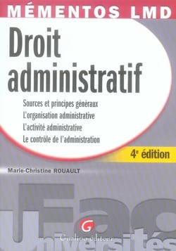Memento- droit administratif- 4eme edition