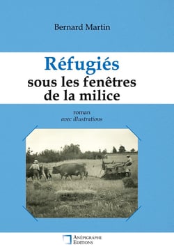 Réfugiés sous les fenêtres de la milice : Relié Dos rond sans couture Avec illustrations