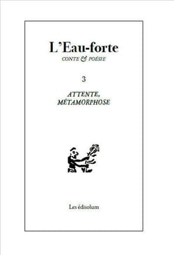 L'eau forte Tome 3 : attente, metamorphose
