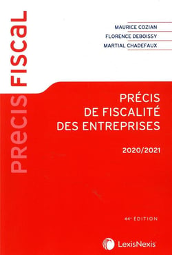 Précis de fiscalité des entreprises (édition 2020/2021)