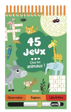 45 jeux : chez les animaux !
