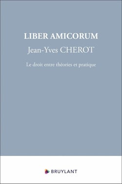 Liber Amicorum Jean-Yves Cherot : Le droit entre théories et pratique
