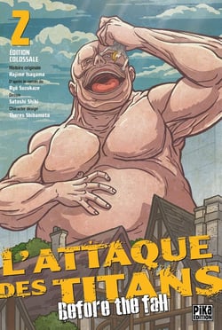 L'attaque des titans - before the fall - edition colossale t.2
