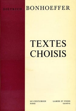 Textes choisis bonhoeffer lab