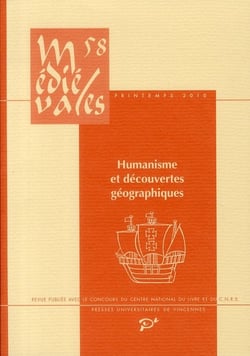 REVUE MEDIEVALES n.58 : humanisme et découvertes géographiques