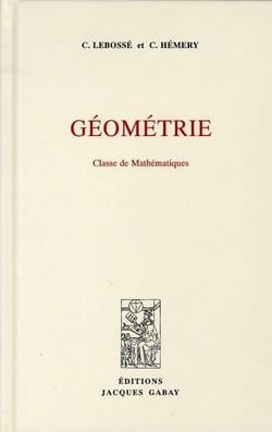 Géométrie - classe de mathématiques