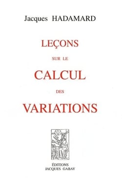 Leçons sur le calcul des variations