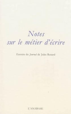 Notes sur le metier d ecrire