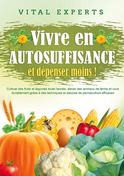 Vivre en AUTOSUFFISANCE et dépenser moins ! : Cultiver des fruits et légumes toute l'année, élever des animaux de ferme et vivre durablement grâce à des techniques et astuces de permaculture efficaces