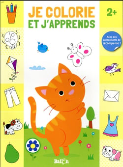 Je colorie et j'apprends - 2-3 ans