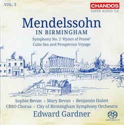 Mendelssohn in Birmingham /vol.3 - CD
