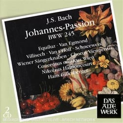La passion selon Saint-Jean bwv245