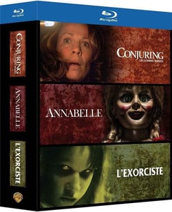 Conjuring : les dossiers Warren + Annabelle + L'exorciste