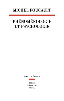 Phénoménologie et psychologie 1953-1954