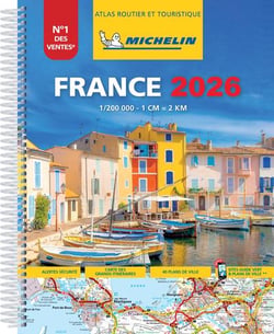 France : Atlas routier et touristique (édition 2026)