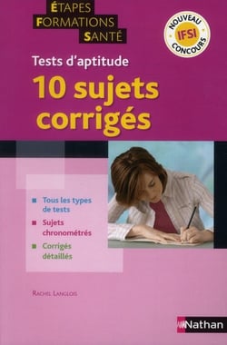 10 Sujets D Annales De Tests D Aptitude Pour Le Concours Infirmier