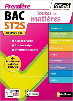 Bac ST2S : toutes les matières : 1re (édition 2022)