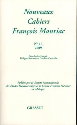 Nouveaux cahiers François Mauriac Tome 17