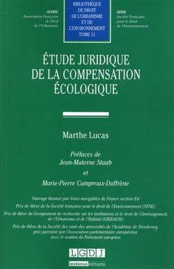 Étude juridique de la compensation écologique