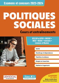 Politiques sociales : révisions et entraînements - examens et concours 2023-2024 - licences et master (édition 2023/2024)