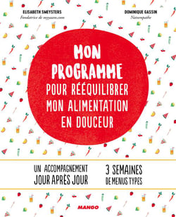 Mon programme pour rééquilibrer mon alimentation