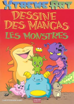 Xtreme art - dessine des mangas - les monstres