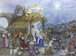 Calendrier de l'avent l'espoir de Noël - campinoti