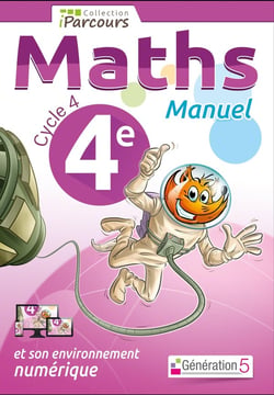 IParcours : mathématiques : 4e : manuel (édition 2016)