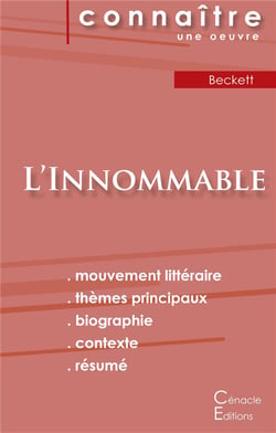L'innommable, de Samuel Beckett