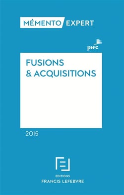 MEMENTO FUSIONS ET ACQUISITIONS 2015