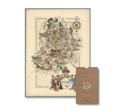 Carte ancienne de l'Auvergne