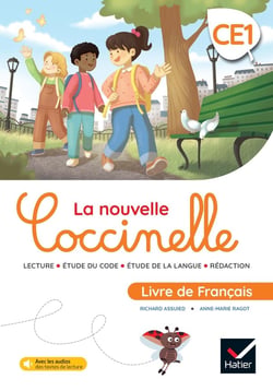 La nouvelle Coccinelle : français - CE1 - livre de l'élève (édition 2022)