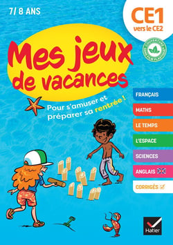 Mes jeux de vacances - CE1 vers le CE2