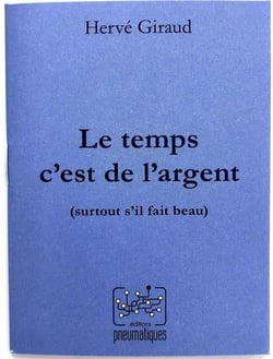Le temps c'est de l'argent (surtout s'il fait beau)