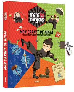 Mini ninjas - mon carnet de ninja - le livre indispensable à tous les apprentis