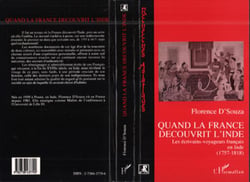 Quand la france decouvrit l'inde - les ecrivains-voyageurs francais en inde (1757-1818)