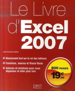 Le livre d'excel 2007